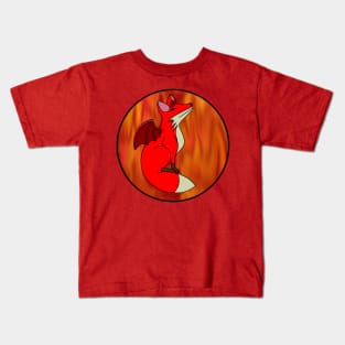 Diabolic Fox Kids T-Shirt